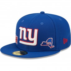 Бейсболка New York Giants New Era Identity 59FIFTY - Royal