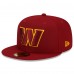 Бейсболка Washington Commanders New Era Team Basic 59FIFTY - Burgundy