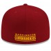 Бейсболка Washington Commanders New Era Team Basic 59FIFTY - Burgundy