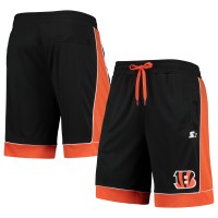 Cincinnati Bengals Starter Black/Orange Fan Favorite Fashion Shorts