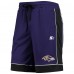 Шорты Baltimore Ravens Starter Purple/Black Fan Favorite Fashion