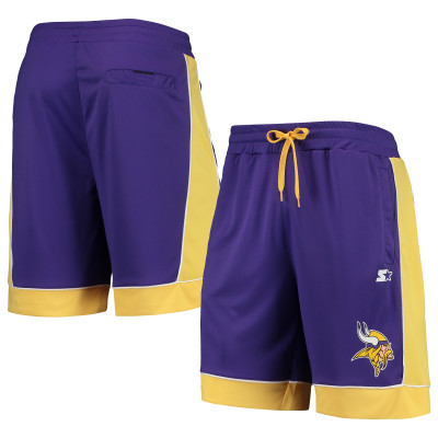 Minnesota Vikings Starter Purple/Gold Fan Favorite Fashion Shorts