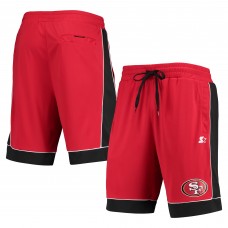 San Francisco 49ers Starter Scarlet/Black Fan Favorite Fashion Shorts
