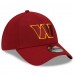 Бейсболка Washington Commanders New Era Team Classic 39THIRTY - Burgundy
