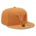 Бейсболка Washington Commanders New Era Team Color Pack 59FIFTY - Brown