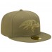 Бейсболка Baltimore Ravens New Era Color Pack 59FIFTY - Olive