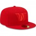 Бейсболка Washington Commanders New Era Color Pack 59FIFTY - Scarlet