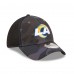 Бейсболка Los Angeles Rams New Era  Logo Neo 39THIRTY - Camo/Black