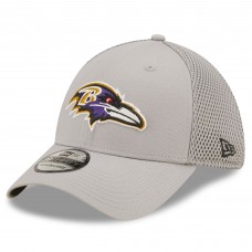 Бейсболка Baltimore Ravens New Era Team Neo 39THIRTY - Gray