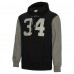 Толстовка Bo Jackson Las Vegas Raiders Mitchell & Ness Retired Player Name & Number - Black