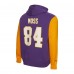 Толстовка Randy Moss Minnesota Vikings Mitchell & Ness Retired Player Name & Number - Purple