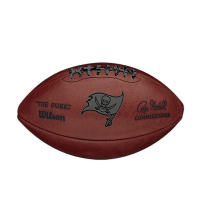 Мяч американского футбола NFL Tampa Bay Buccaneers Wilson Metallic Official Duke