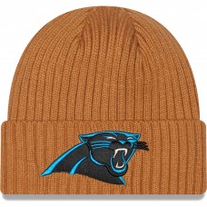 Вязанная шапка Carolina Panthers New Era Core Classic - Brown