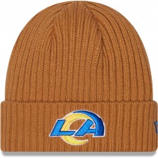 Вязанная шапка Los Angeles Rams New Era Core Classic - Brown