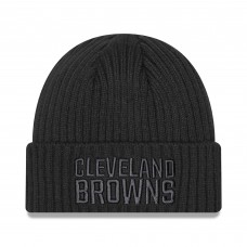 Вязанная шапка Cleveland Browns New Era Core Classic Tonal - Graphite