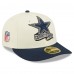 Бейсболка Dallas Cowboys New Era 2022 Sideline Low Profile 59FIFTY - Cream/Navy