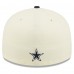 Бейсболка Dallas Cowboys New Era 2022 Sideline Low Profile 59FIFTY - Cream/Navy