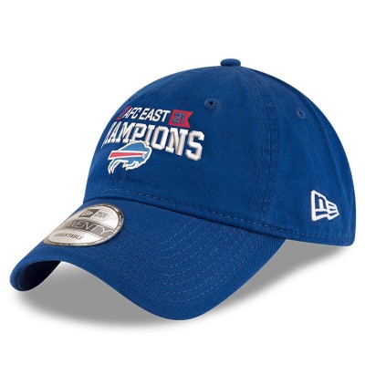 Бейсболка Buffalo Bills New Era 2021 AFC East Division Champions 9TWENTY - Royal - оригинальная атрибутика плейофф НФЛ 2021/2022