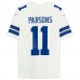 Игровая джерси Autographed Dallas Cowboys Micah Parsons Fanatics Authentic White Nike Limited
