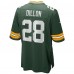 Игровая джерси AJ Dillon Green Bay Packers Nike Team Game - Green
