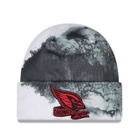 Arizona Cardinals New Era Black 2022 Sideline Ink Dye Tonal Cuffed Knit Hat
