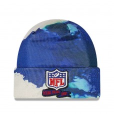 Шапка с отворотом NFL New Era 2022 Sideline Ink Dye - Navy