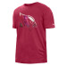 Футболка Arizona Cardinals New Era Red 2022 Sideline Ink Dye
