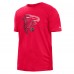 Футболка Atlanta Falcons New Era 2022 Sideline Ink Dye - Red