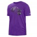 Футболка Baltimore Ravens New Era 2022 Sideline Ink Dye - Purple