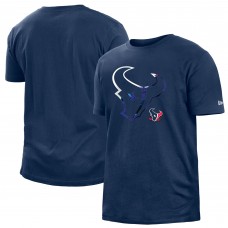Футболка Houston Texans New Era 2022 Sideline Ink Dye - Navy