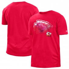 Футболка Kansas City Chiefs New Era 2022 Sideline Ink Dye - Red