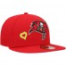Бейсболка Tampa Bay Buccaneers New Era Chain Stitch Heart 59FIFTY - Scarlet