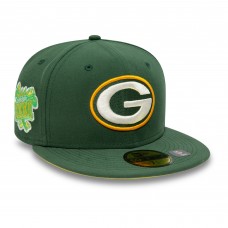 Бейсболка Green Bay Packers New Era Super Bowl XXXI Citrus Pop 59FIFTY - Green