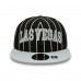 Бейсболка Las Vegas Raiders New Era Pinstripe City Arch 9FIFTY - Black/Gray