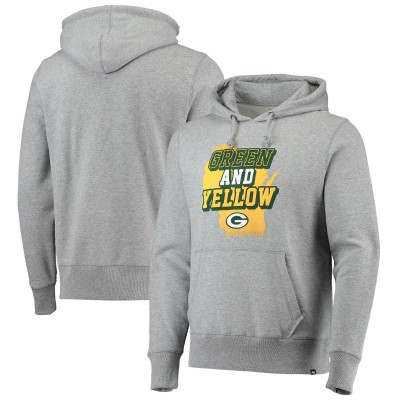 Толстовка Green Bay Packers 47 Team Headline - Heathered Gray