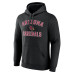 Толстовка Arizona Cardinals Black Victory Arch Team Fitted