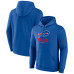 Толстовка Buffalo Bills Royal Logo Team Lockup Fitted Толстовка Buffalo Bills Royal Logo Team Lockup Fitted