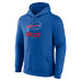 Толстовка Buffalo Bills Royal Logo Team Lockup Fitted