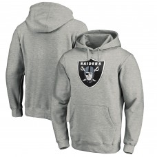 Толстовка Las Vegas Raiders Primary Logo Fitted - Heather Gray
