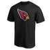 Футболка Arizona Cardinals Fanatics Black Primary Logo