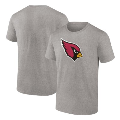 Футболка Arizona Cardinals Primary Logo - Heathered Gray