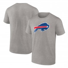 Buffalo Bills Primary Logo T-Shirt - Heathered Gray