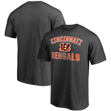 Футболка Cincinnati Bengals Fanatics Heather Charcoal Victory Arch Футболка Cincinnati Bengals Fanatics Heather Charcoal Victory Arch