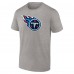 Футболка Tennessee Titans Primary Logo - Heathered Gray