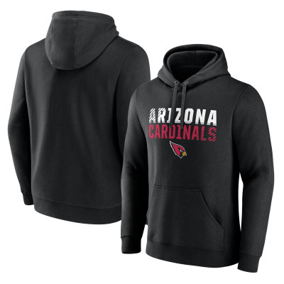 Толстовка Arizona Cardinals Black Fade Out Fitted
