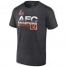 Футболка Cincinnati Bengals 2021 AFC Champions Locker Room Trophy Collection - Heathered Charcoal