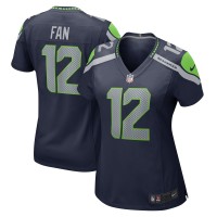 Женская игровая джерси Seattle Seahawks 12s Nike Navy Player