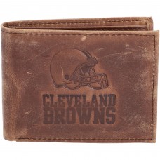 Кожаный кошелек  Cleveland Browns Bifold - Brown