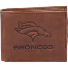 Кожаный кошелек  Denver Broncos Bifold - Brown