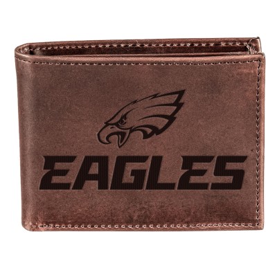 Кожаный кошелек  Philadelphia Eagles Bifold - Brown